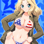 6688746 [FLAG GIRLS] The U S of A 56